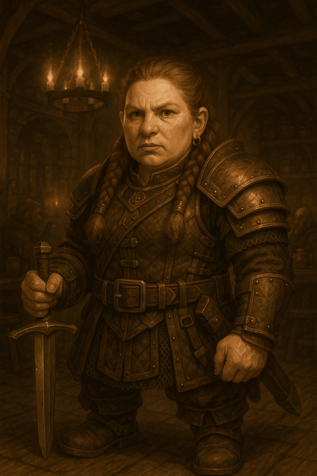 Maître d'armes Nain