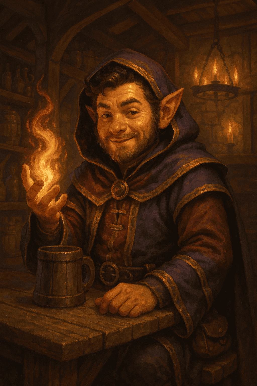 Ensorceleur Semi-homme